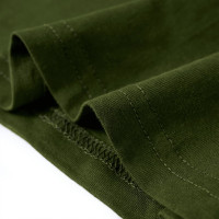Produktbild för T-shirt med långa ärmar för barn mörk khaki 116