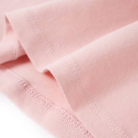 Produktbild för T-shirt med volangärmar för barn ljusrosa 104