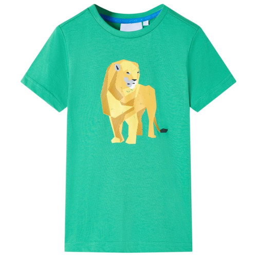 vidaXL T-shirt för barn grön 116