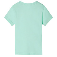 Produktbild för T-shirt för barn ljusgrön 140