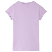 Produktbild för T-shirt för barn ljus lila 92