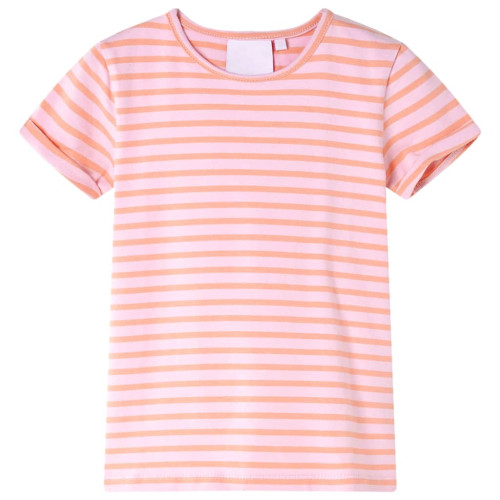 vidaXL T-shirt för barn rosa 128