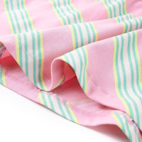 Produktbild för Barnklänning med snöre rosa 140