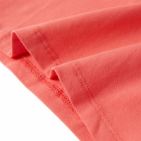 Produktbild för T-shirt för barn korallröd 104