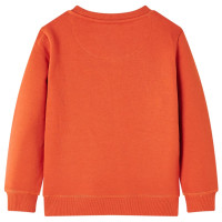 Produktbild för Tröja för barn orange 92