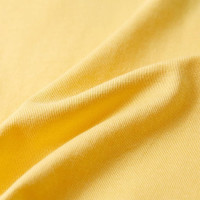 Produktbild för T-shirt med korta ärmar för barn gul 140