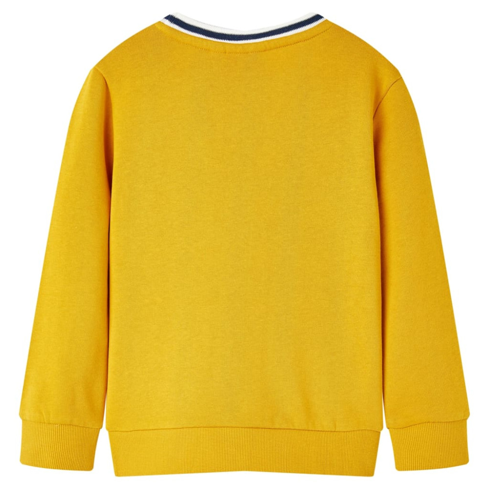 Produktbild för Tröja för barn ockra 128