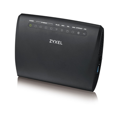 ZyXEL Communications Zyxel VMG3312-T20A trådlös router Gigabit Ethernet Singel-band (2,4 GHz) Vit