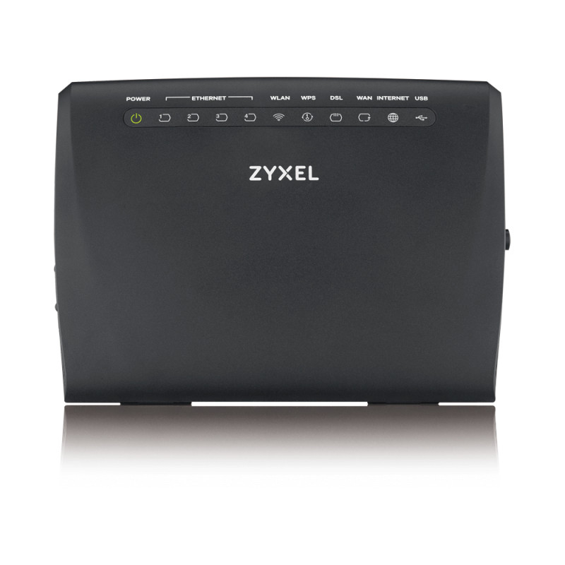 Produktbild för Zyxel VMG3312-T20A trådlös router Gigabit Ethernet Singel-band (2,4 GHz) Vit