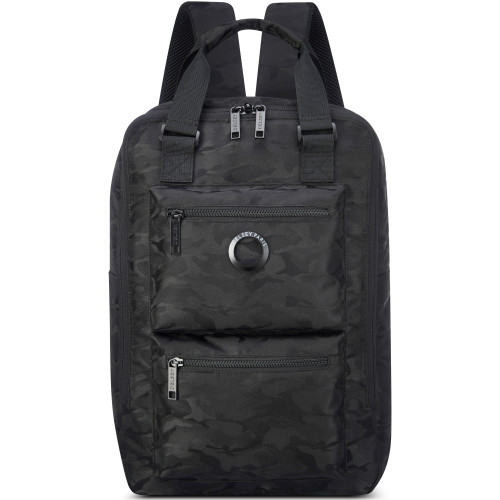 Delsey Paris Citypak Laptop 15,6 Backpack Black Camo