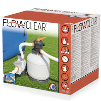 Produktbild för Flowclear Sandfilterpump 11355l/h