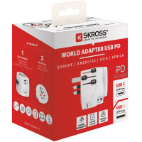Miniatyr av produktbild för PRO Light World AC30PD Reseadapter USB PD 30W