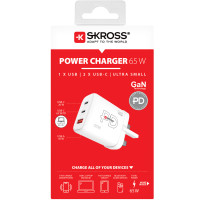 Produktbild för Power Charger UK mfl. 2xUSB-C PD + 1xUSB-A GaN 65W