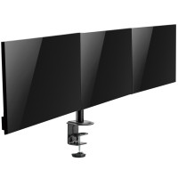 Produktbild för Monitorarm trippel 17-27 2x658mm