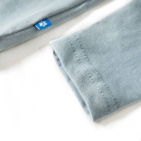 Produktbild för T-shirt med långa ärmar för barn ljusblå 92