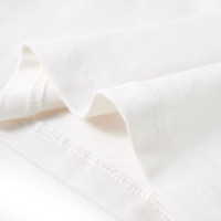 Produktbild för T-shirt med långa ärmar för barn ecru 116