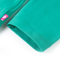 Produktbild för T-shirt med långa ärmar för barn ljusgrön 92