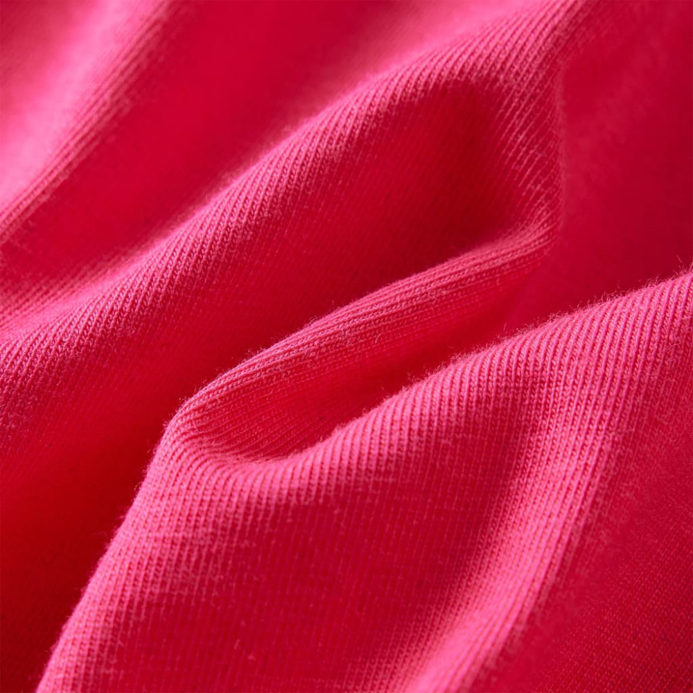 Produktbild för T-shirt med långa ärmar för barn stark rosa 104