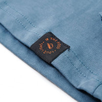 Produktbild för T-shirt med långa ärmar för barn blå 92