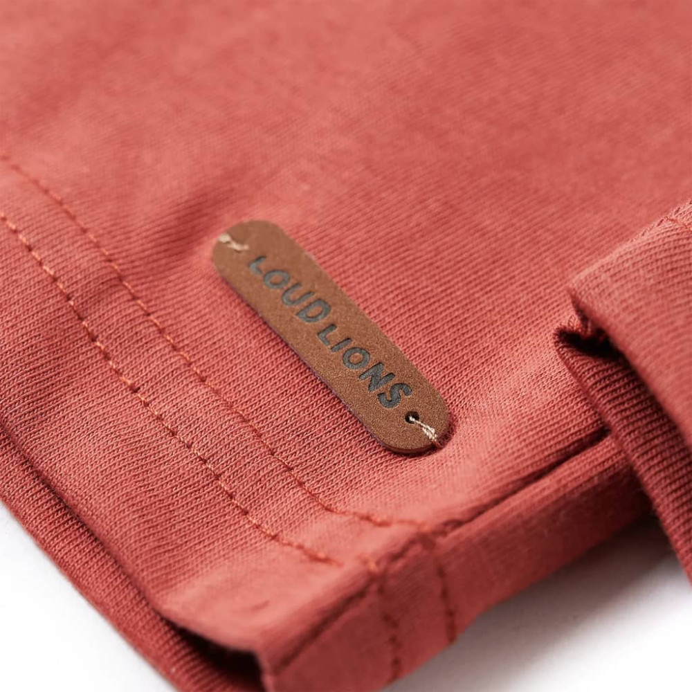 Produktbild för T-shirt med långa ärmar för barn henna 116
