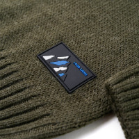 Produktbild för Stickad tröja för barn khaki 92