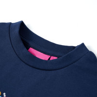 Produktbild för Tröja för barn marinblå 92