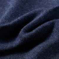 Produktbild för Stickad tröja för barn marinblå 140