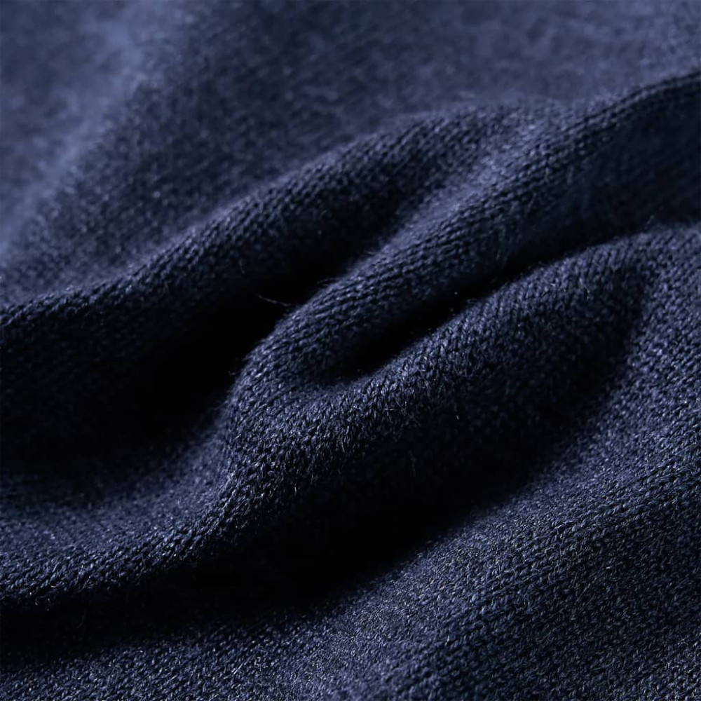 Produktbild för Stickad tröja för barn marinblå 116