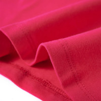 Produktbild för T-shirt med långa ärmar för barn stark rosa 116
