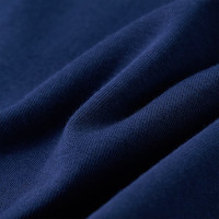 Produktbild för T-shirt med långa ärmar för barn marinblå 140