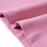 Produktbild för T-shirt med långa ärmar för barn ljus rosa 128