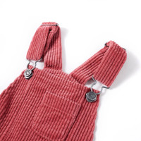 Produktbild för Hängselklänning för barn manchester rosa 116