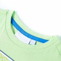 Produktbild för T-shirt för barn limegrön 116