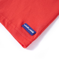 Produktbild för T-shirt för barn röd 104