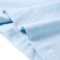 Produktbild för T-shirt för barn ljusblå 128