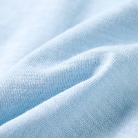 Produktbild för T-shirt för barn ljusblå 128