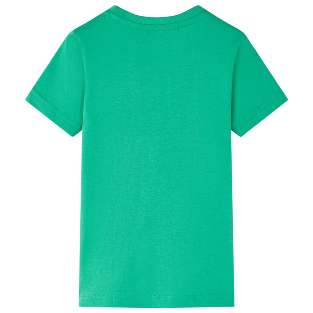 Produktbild för T-shirt för barn grön 116