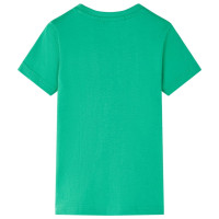 Produktbild för T-shirt för barn grön 116