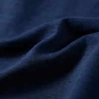 Produktbild för T-shirt med långa ärmar för barn marinblå melange 128