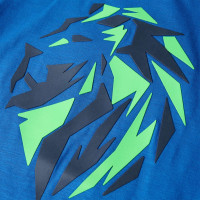 Produktbild för T-shirt för barn blå 128