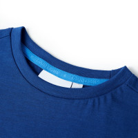 Produktbild för T-shirt för barn mörkblå 92