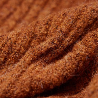 Produktbild för Stickad kofta för barn konjaksbrun 104