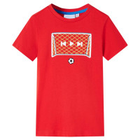 Produktbild för T-shirt för barn röd 104