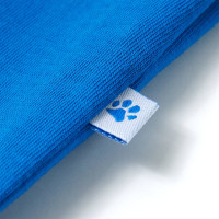 Produktbild för T-shirt för barn stark blå 140