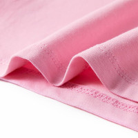 Produktbild för T-shirt för barn ljus rosa 116