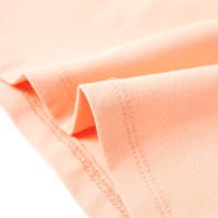 Produktbild för T-shirt för barn ljus orange 116