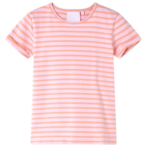 vidaXL T-shirt för barn rosa 140