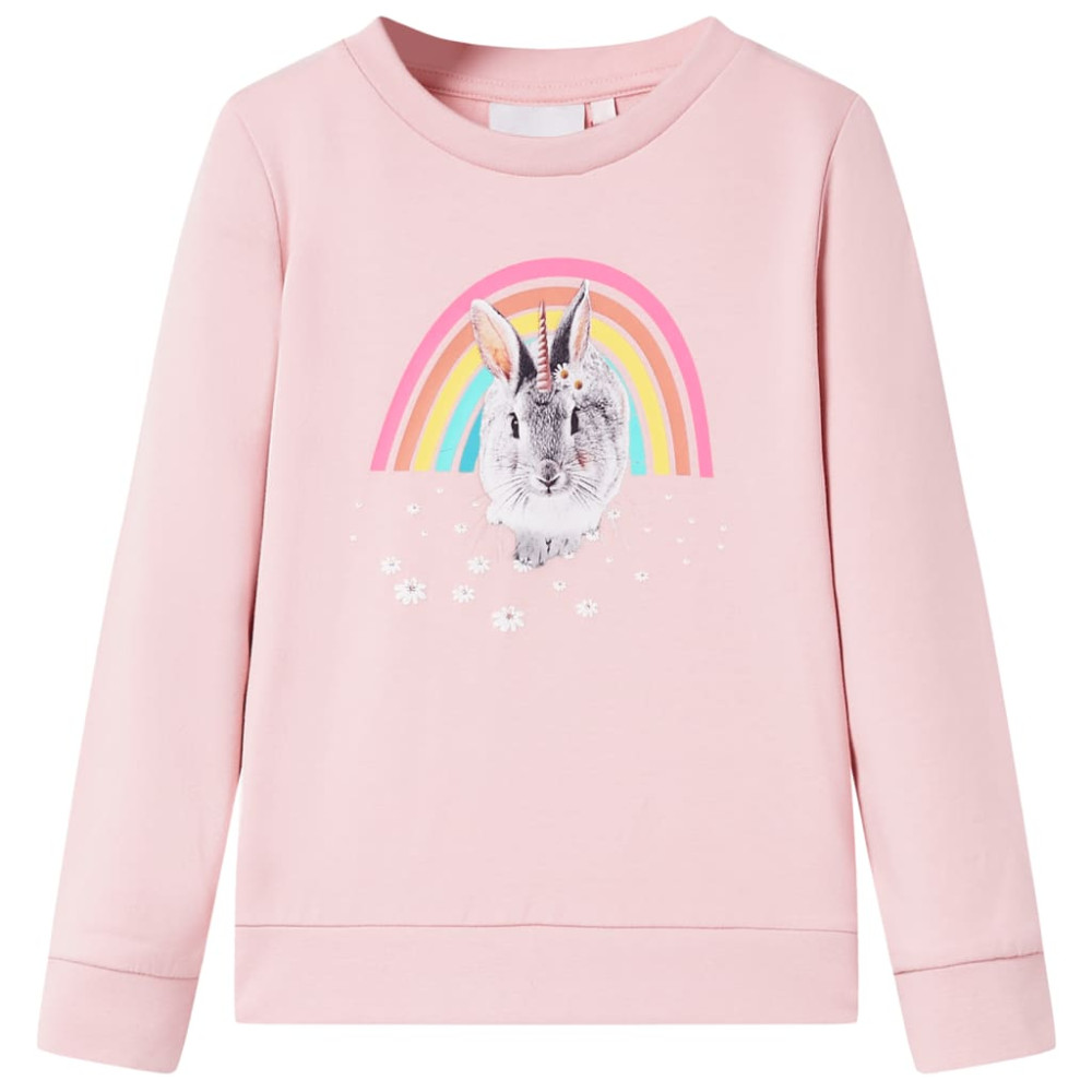 Produktbild för Barntröja ljus rosa 128