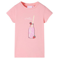 Produktbild för T-shirt för barn rosa 104