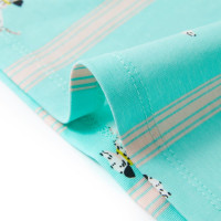 Produktbild för Barnpyjamas med korta ärmar för barn ecru 128